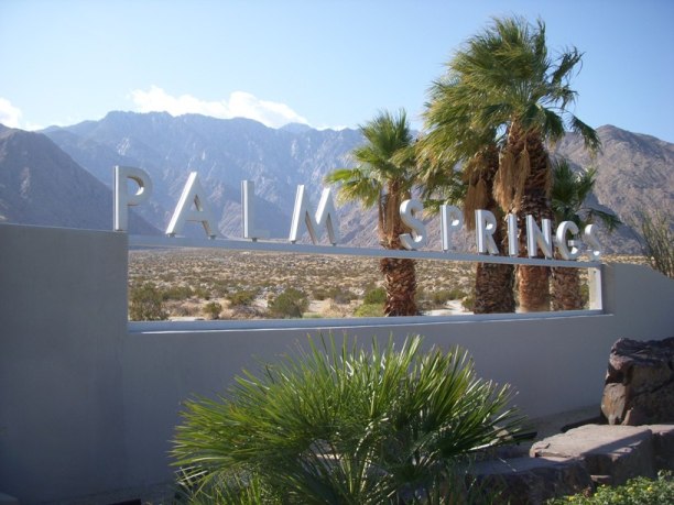 Palm Springs Welcome Sign